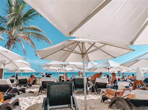 best beach clubs in playa del carmen|More.